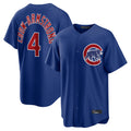 Elroe C.Cubs #4 Pete Crow-Armstrong Player Royal Home Game Stitched Jerseys