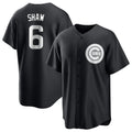 Elroe C.Cubs #6 Matt Shaw Player Black Game Stitched Jerseys