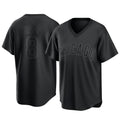Elroe C.Cubs #8 Ian Happ Player Black T-shirt Home Game Stitched Jerseys