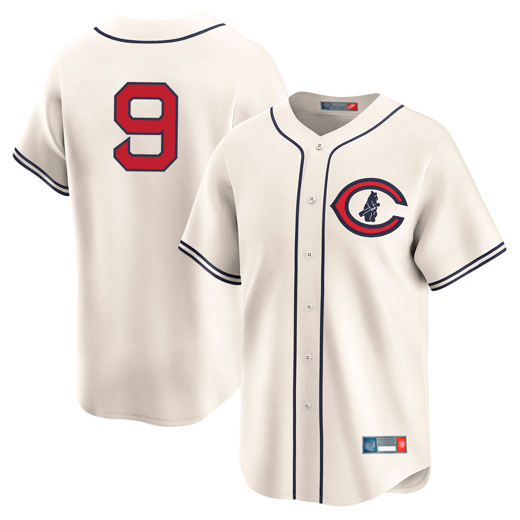 Elroe C.Cubs #9 Miguel Amaya Player Cream Field of Dreams Limited Home Game Stitched Jerseys
