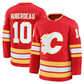 Elroe C.Flames #10 Jonathan Huberdeau Red Home Breakaway Player Jerseys