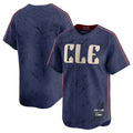 Elroe C.Guardians Navy City Connect Limited Home Blank Player Stitched Jerseys