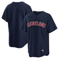 Elroe C.Guardians Navy Game Home Blank Player Stitched Jerseys
