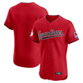 Elroe C.Guardians Red Limited Elite Home Blank Player Stitched Jerseys