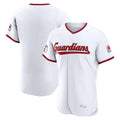 Elroe C.Guardians White Limited Elite Home Blank Player Stitched Jerseys