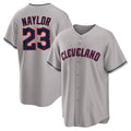 Elroe C.Guardians #23 Bo Naylor Player Gray Game Home Stitched Jerseys