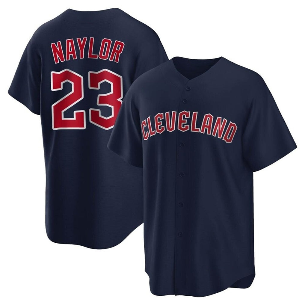 Elroe C.Guardians #23 Bo Naylor Player Navy Game Home Stitched Jerseys