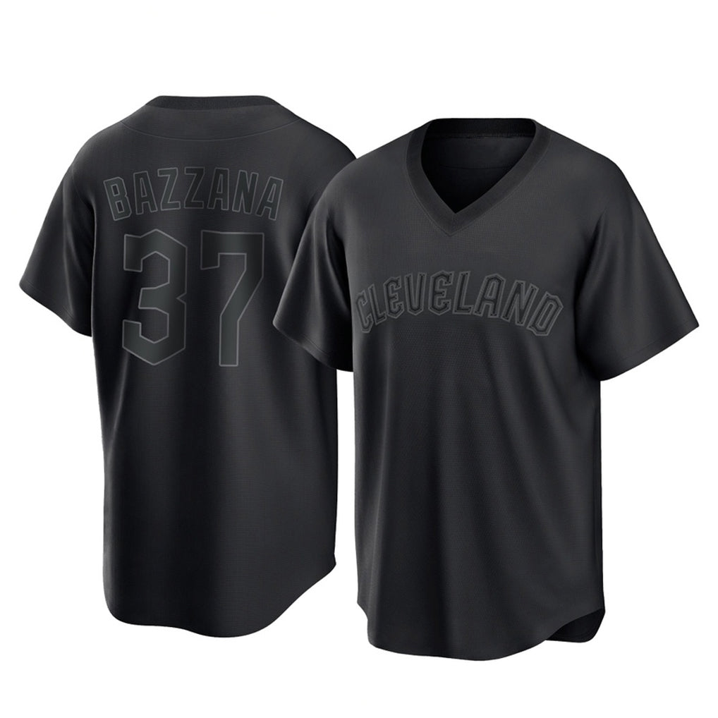 Elroe C.Guardians #37 Travis Bazzana Player Black T-shirt Home Game Stitched Jerseys