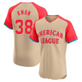 Elroe C.Guardians #38 Steven Kwan Player Cream American League All-Star Limited Elite Home Stitched Jerseys
