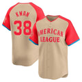 Elroe C.Guardians #38 Steven Kwan Player Cream American League All-Star Limited Home Stitched Jerseys