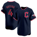 Elroe C.Guardians #4 Brayan Rocchio Player Navy Limited Home Stitched Jerseys