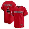 Elroe C.Guardians #4 Brayan Rocchio Player Red Limited Home Stitched Jerseys