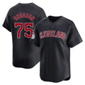Elroe C.Guardians #75 Connor Brogdon Player Navy Limited Home Game Stitched Jerseys