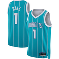 Elroe C.Hornets #1 LaMelo Ball  Teal Swingman Jerseys - Icon Edition