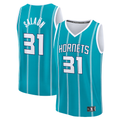 Elroe C.Hornets #31 Tidjane Salaun  Teal 2024  Draft Fast Break Player Jerseys - Icon Edition