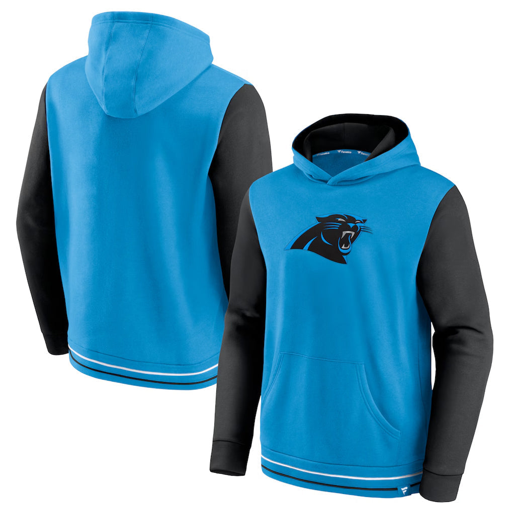 Elroe C.Panthers Blue-Black Salute to Service Hoodies Limited Blank Player Stitched Jerseys