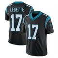 Elroe C.Panthers #17 Xavier Legette Player Black Vapor Untouchable Limited Game Stitched Jerseys