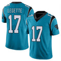 Elroe C.Panthers #17 Xavier Legette Player Blue Vapor Untouchable Limited Game Stitched Jerseys