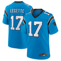 Elroe C.Panthers #17 Xavier Legette Blue Player Jersey American Stitched Game Jerseys