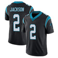 Elroe C.Panthers #2 Mike Jackson Player Black Vapor Untouchable Limited Game Stitched Jerseys