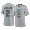 Elroe C.Panthers #2 Mike Jackson Player Gray Atmosphere Fashion Game Stitched Jerseys