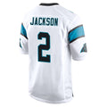 Elroe C.Panthers #2 Mike Jackson Player White Game Stitched Jerseys