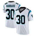 Elroe C.Panthers #30 Chuba Hubbard Player White Vapor Untouchable Limited Game Stitched Jerseys