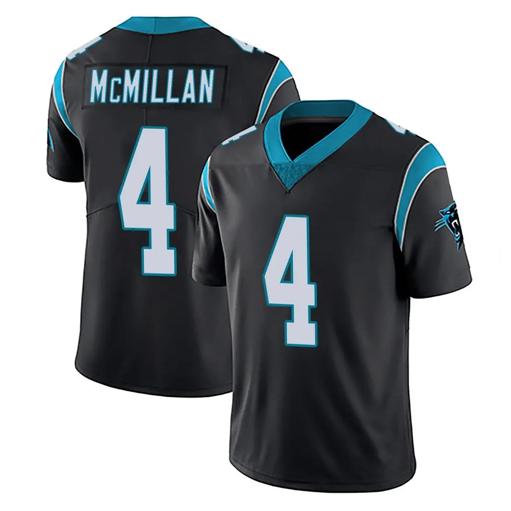 Elroe C.Panthers #4 Tetairoa McMillan Player Black Vapor Untouchable Limited Game Stitched Jerseys