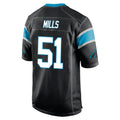 Elroe C.Panthers #51 Sam Mills Player Black Game Stitched Jerseys