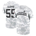 Elroe C.Panthers #55 Devin Lloyd Player Arctic Camo Salute to Service T-Shirt Hoodies Stitched Jerseys