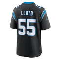 Elroe C.Panthers #55 Devin Lloyd Player Black Home Game Stitched Jerseys