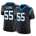 Elroe C.Panthers #55 Devin Lloyd Player Black Vapor F.U.S.E. Limited Home Game Stitched Jerseys