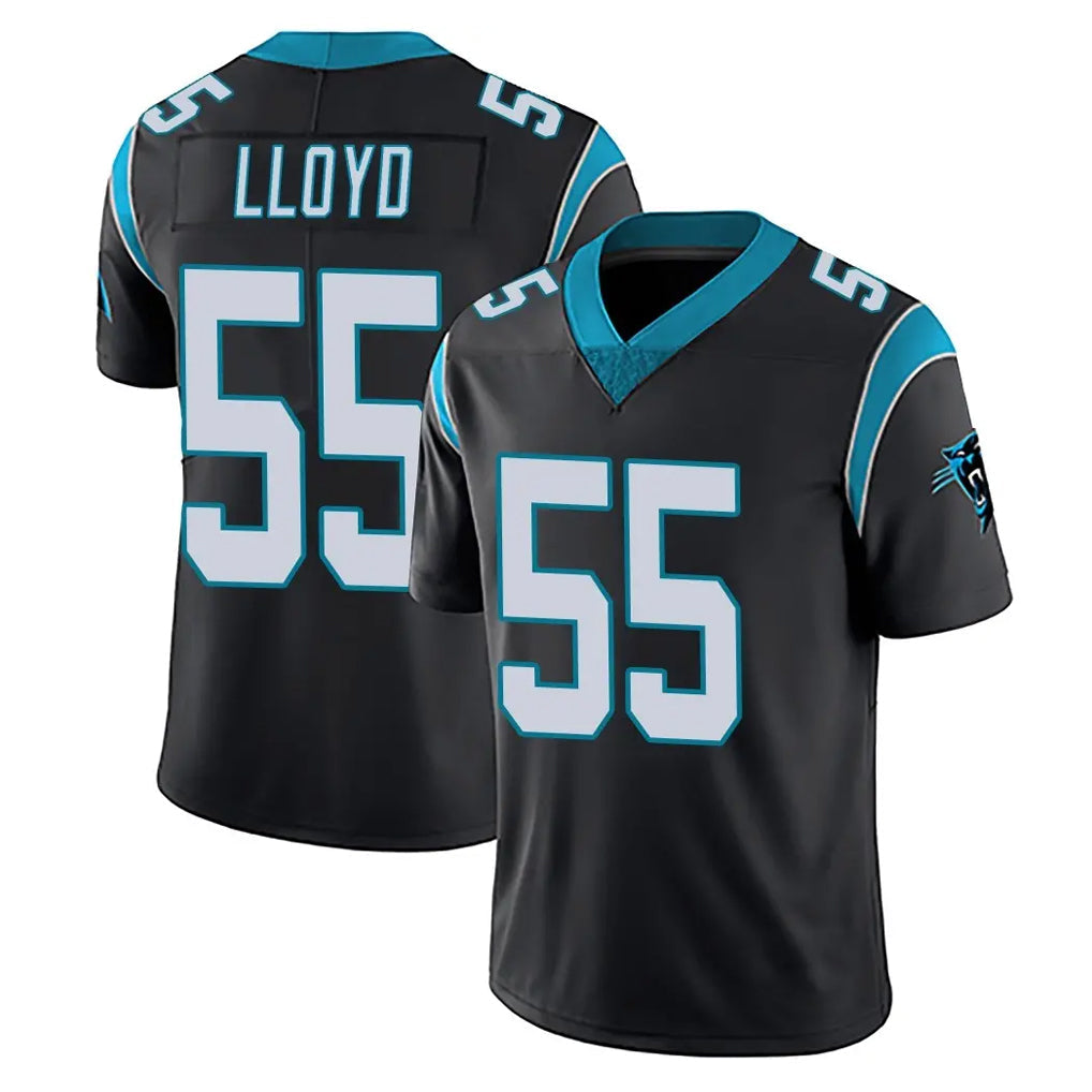 Elroe C.Panthers #55 Devin Lloyd Player Black Vapor Untouchable Limited Game Stitched Jerseys