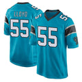 Elroe C.Panthers #55 Devin Lloyd Player Blue Game Stitched Jerseys