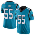 Elroe C.Panthers #55 Devin Lloyd Player Blue Vapor Untouchable Limited Game Stitched Jerseys