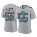 Elroe C.Panthers #55 Devin Lloyd Player Gray Atmosphere Fashion Game Stitched Jerseys