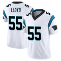 Elroe C.Panthers #55 Devin Lloyd Player White Vapor F.U.S.E. Limited Home Game Stitched Jerseys