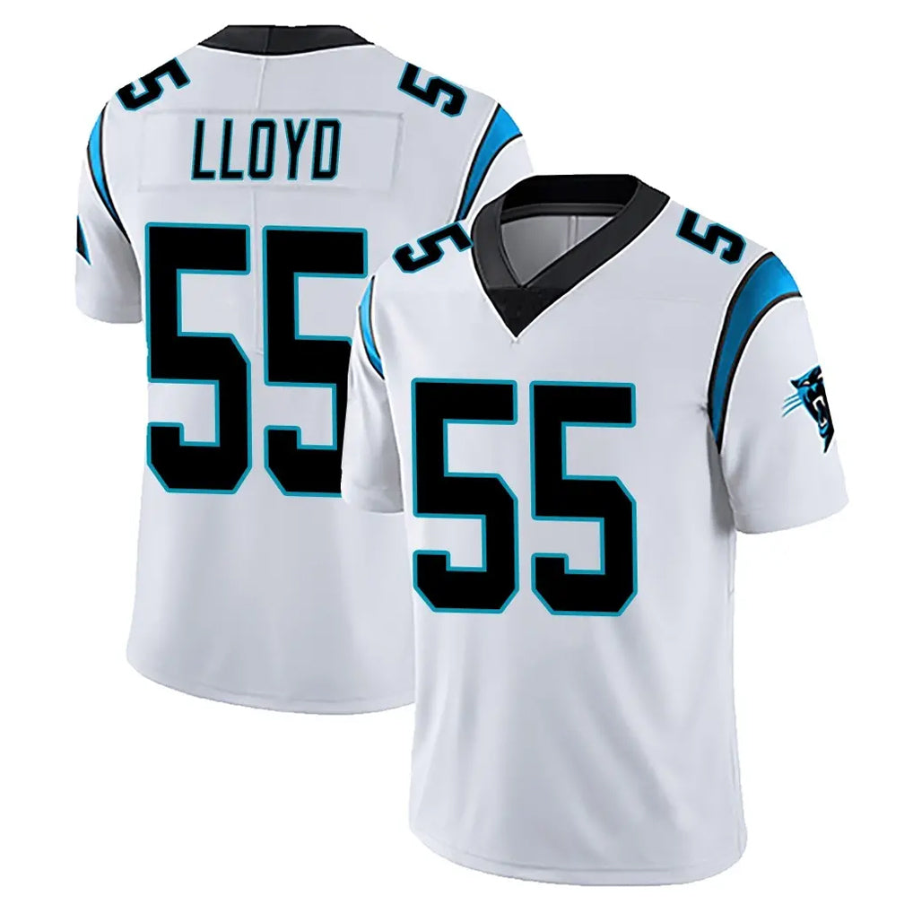 Elroe C.Panthers #55 Devin Lloyd Player White Vapor Untouchable Limited Game Stitched Jerseys