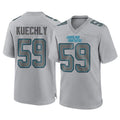 Elroe C.Panthers #59 Luke Kuechly Player Gray Atmosphere Fashion Game Stitched Jerseys