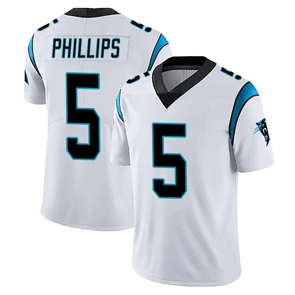 Elroe C.Panthers #5 Jaelan Phillips Player White Vapor Untouchable Limited Game Stitched Jerseys