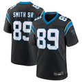 Elroe C.Panthers #89 Steve Smith Sr. Black Retired Player Game Stitched Jerseys