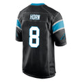 Elroe C.Panthers #8 Jaycee Horn Player Black Game Stitched Jerseys