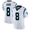 Elroe C.Panthers #8 Jaycee Horn Player White Vapor Untouchable Limited Game Stitched Jerseys