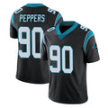 Elroe C.Panthers #90 Julius Peppers Player Black Vapor Untouchable Limited Game Stitched Jerseys