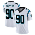 Elroe C.Panthers #90 Julius Peppers Player White Vapor Untouchable Limited Game Stitched Jerseys