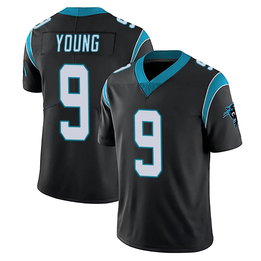 Elroe C.Panthers #9 Bryce Young Player Black Vapor Untouchable Limited Game Stitched Jerseys
