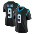 Elroe C.Panthers #9 Bryce Young Player Black Vapor Untouchable Limited Game Stitched Jerseys