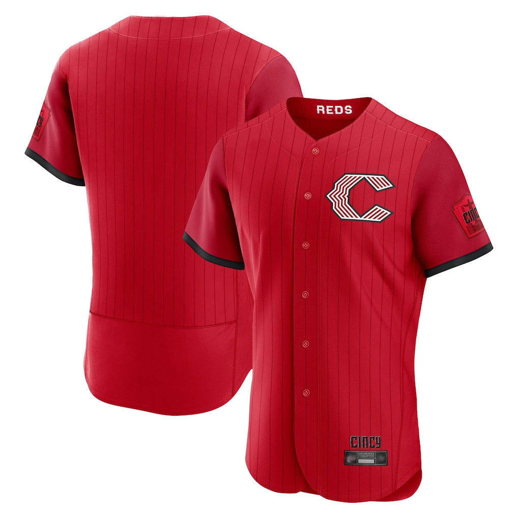 Elroe C.Reds Red 2026 City Connect Limited Elite Home Blank Player Stitched Jerseys