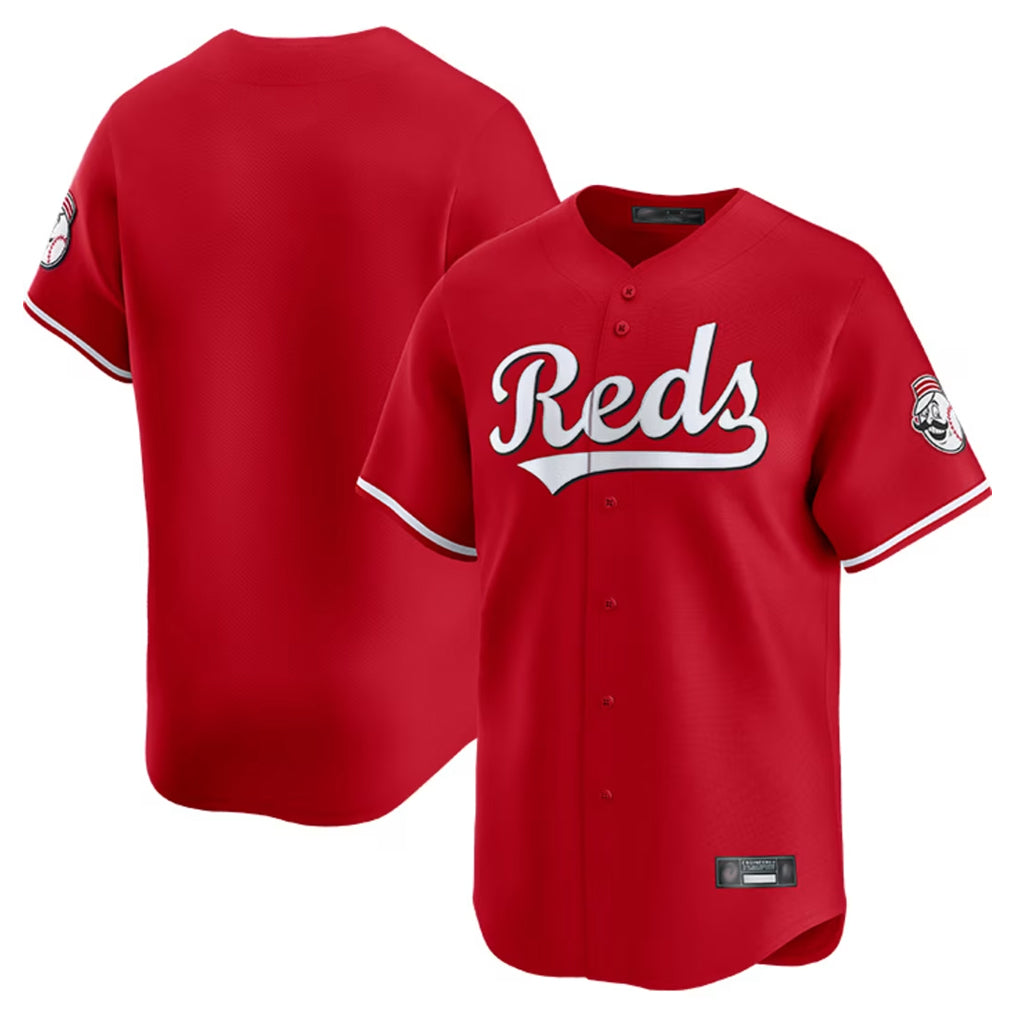 Elroe C.Reds Red Home Limited Blank Player Stitched Jerseys