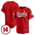Elroe C.Reds Red Vapor Premier Limited Home Blank Player Stitched Jerseys